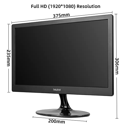 Thinlerain 15.6 Inch FHD 1080p Portable Monitor with IPS Touchsc 並行輸入品 : Thinlerain 15 inch PC Monitor Desktop Monitor with