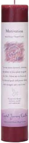 Motivation ~ Reiki Charged Crystal Journey Candle