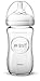 Philips AVENT Natural Glass Baby Bottle, Clear, 8 Oz