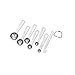 Tovantoe Stainless Steel Measuring Spoons3907 Spoons, Silver