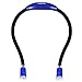 Rechargeable, Hands-free Neck Book Lamp with 4 LED Bulbs, 4 Adjustable Brightness, USB Cable Included for Reading in Bed or Car