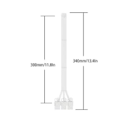 Sirlyr 16Pin Cable,PCIE GPU Cables,Sleeved 12vhpwr