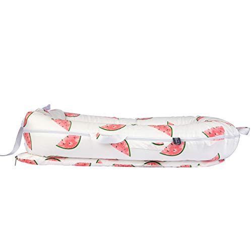 Newborn Baby Lounger Cover Only for Dock A Tot Deluxe Baby Nest Sleep