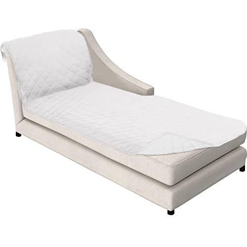 Sofa Shield Patented Chaise Lounge Couch Cover, Reversible L Shaped