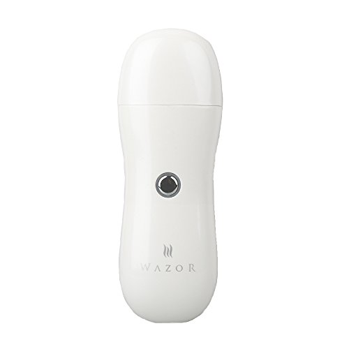Wazor Electric Shaver,Women's Rechargable Electric Thermal Wire Hair Rmover for Leg Body and Foot Skin Beauty Care for Silky Smooth Touching Feeling,White