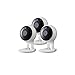 Samsung Wisenet SNH-V6431BN SmartCam 1080p Full HD Wi-Fi Indoor IP Camera Three Pack (Renewed)