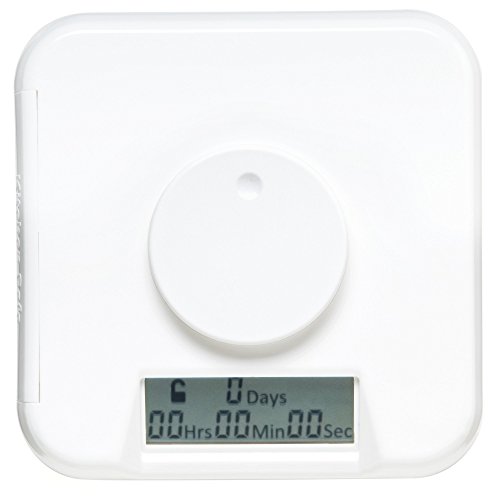 Kitchen Safe: Time Locking Container (White Lid + Clear Base) - 5.5 Home & Kitchen, Kitchen & Dining, Storage & Organization