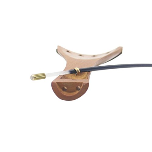 image for D DOLITY 4/4 3/4 Violin Tailpiece w/Tail Gut for Violinist DIY Accesso