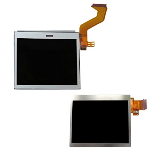 Top Upper & Bottom Lower LCD Screen Display Replacement for Nintendo DS Lite DSL NDSL