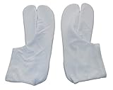 SSJ:Japanese Kimono Socks White Tabi [5.5-7.5 / 7.5-9.5 ] (7.5-9.5, White)