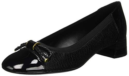 Geox Women's D CHLOO MID C Closed-Toe Pumps, (Black C9999), 6 UK