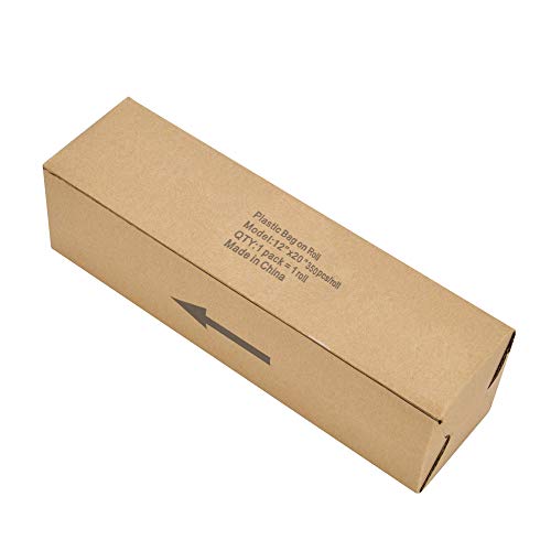 12" x 20" Plastic Produce Bag,2 rolls,350 Bags/Roll,for Fruits, Vegetable, Bread, Food Storage.