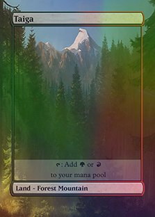 Taiga - Casual Play Only - Customs Altered Art Foil