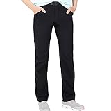 MIER Women’s Stretch Outdoor Pants Lightweight Breathable Hiking Pants with Pockets, Quick Dry and Water Resistant