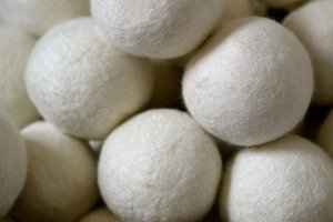 Organic Wool Dryer Balls, Natural, Set of 3