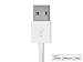 Monoprice Apple MFi Certified Lightning to USB Charge & Sync Cable - iPhone 5s to X, 10 Feet, White - Select Series