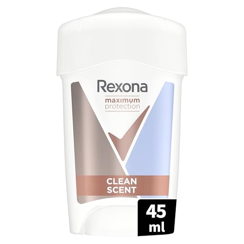 - Déodorant Femme Clean Scent - Stick Anti-transpirant - 3x plus efficace contre la transpiration - Protection 96h - 45ml