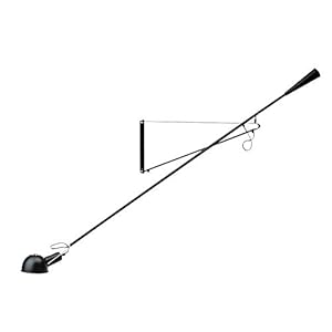 VOMI Retro-wandlamp met lange arm, voor binnengebruik, industrieel, vintage, E27, draaibare, flexibele verstelbare…