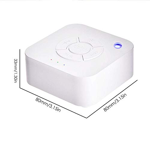 White Noise Sound Machine for Sleep for Baby and Adult with 9 Kinds of Nature Sonds Built in USB Timer - Thumbnail 2