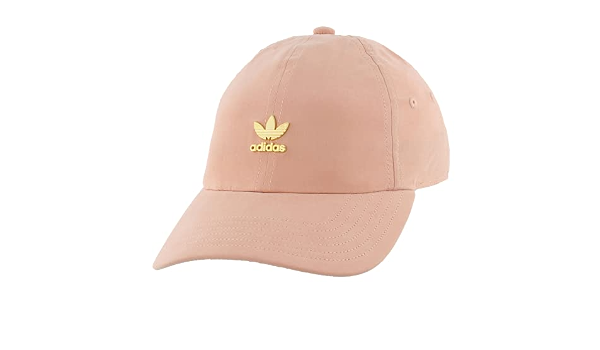 Metal Logo Relaxed Fit Strapback Cap 