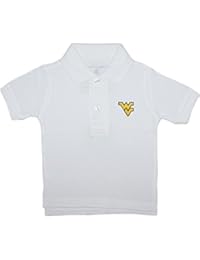 West Virginia University Cavaliers Baby and Toddler Polo Shirt White