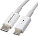 AmazonBasics USB Type-C to Micro-B 2.0 Charger Cable - 3 Feet (0.9 Meters) - White