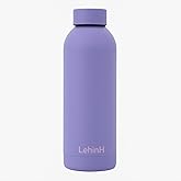 Reusable Stainless Steel Water Bottle (Purple)