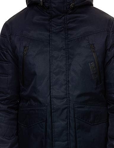jack and jones core ernst fur hooded jacket