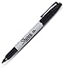 Sharpie Permanent Marker, Fine Point, Black Ink (Pack of 12)