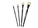 Maxine's Oval Mop 4 Piece Brush Set