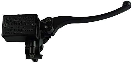 Universal Right 7/8" 22mm Motorcycle Front Brake Clutch Master Cylinder Hydraulic Pump Lever For Yamaha Cyclist store (Color : Black)