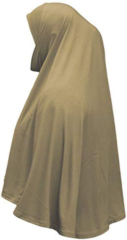 XL one piece al Amira instant ready made Hijab with chin cover