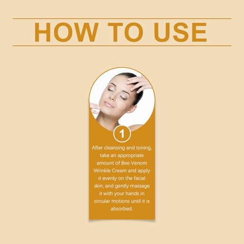 Bee Venom Skin Treatment Cream,2024 New Professional Bee Venom Repair Cream Gel,Bee Venom Wrinkle Removal Cream,Bee Venom Skin Firming Body Cream,All Skin Types,Natural Skin Care Treatment (A, 2PC)