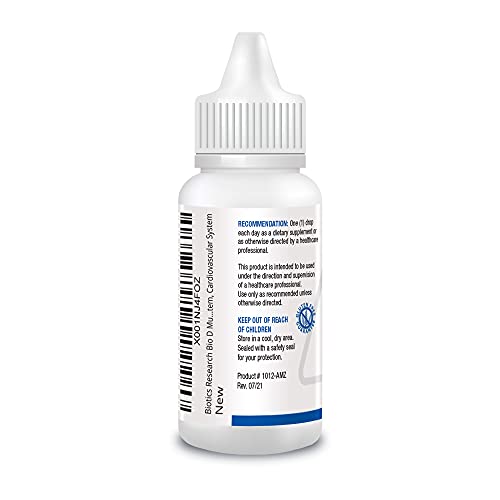 BIOTICS Research Bio D Mulsion Forte Vitamin D3 Liquid Drops 50 for Best Absorption, Strengthens