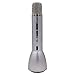 Zio Wireless Bluetooth Portable Magic Karaoke Microphone and 5 Watt Speaker Compatible with Smartphones - Gold