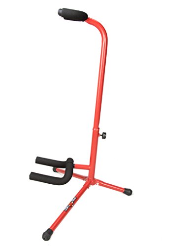 Pig Hog Guitar Stand Extra Padded - Red