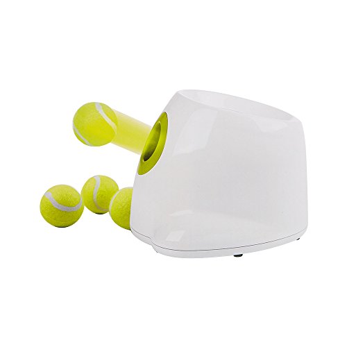 image for Livebest Interactive Ball Launcher Tennis Ball Throwing Machine,Launch