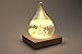 Storm Glass Clear Weather Predictor and Barometer Decoration Unique Home and Office Desktop Gift (LED Base Included!)