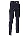 FLATSEVEN Mens Slim Fit Chino Pants Trouser Premium Cotton (CH101) Navy, Size L