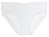 Warner's Women's No Pinching. No Problems.  V-front Hipster Panty, White, Large