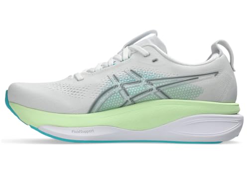 [アシックス] ランニングシューズ GEL-KAYANO 33 WHITE/ENERGY AQUA 28.5 cm 2E