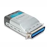D-Link DP-301P+ Fast Etherner Print Server 10/100Mbps Data Transfer Rate 1-Centronic Port
