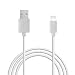 Apple Certified iPhone Lightning Cable 3 ft - for iPhone X XS XR XS Max 8 Plus 8 7 Plus 7 6S Plus 6 Plus 6 6S 5S 5 5C SE - Charge & Sync - 2.4a Rapid Power - Take for Travel - White primary
