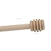 24-Pack 3.2 Inch Wood Mini Honey Dipper with Smile Face for Honey Jar Pot Dispense, Individually Wrapped