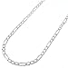 In Style Designz .925 Solid Sterling Silver Figaro Link ITProLux Necklace Chains 2MM - 10.5MM, 16