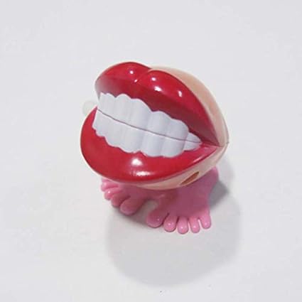 Toys Games Novelty Gag Toys Toys Games Queta Walking Teeth Creative Eco Friendly Plastic Chattering Chomping Wind Up Toy Denture Toy For Halloween Party Wind Up Toys Fulki In