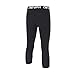Devoropa Youth Boys Compression Pants 3/4 Length Sports Tights Leggings Soccer Basketball Base Layer