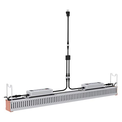 Magna Grow LED VYPER Grow Light, Commercial Grade 630W Full Spectrum LED Flower Grow Lamp, 5000K (Gavita 1000 Replacement) PPFD 1638, IP66 Waterproof, Full Cycle Grows