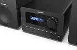 Sharp XL-B514 Tokyo Modern Hi-Fi Micro System with FM Tuner Bluetooth Black view 3
