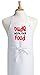 Dude With The Food Funny Aprons For Men
